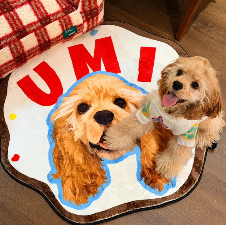 Custom Pet Portrait Carpet